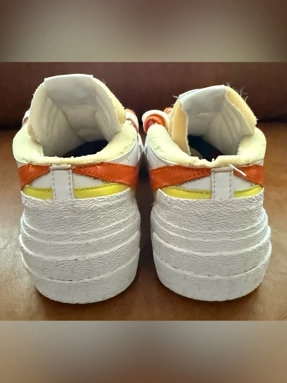 Nike x Sacai Blazer Low Magma Orange DD1877-100 Men’s 9